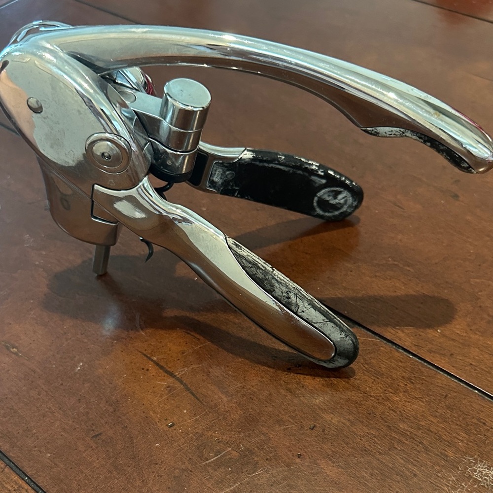 Brookstone Metallic and Black Wine Opener
